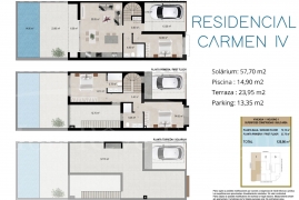 New Build - Semi-detached Villa - San Javier
