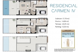 New Build - Semi-detached Villa - San Javier