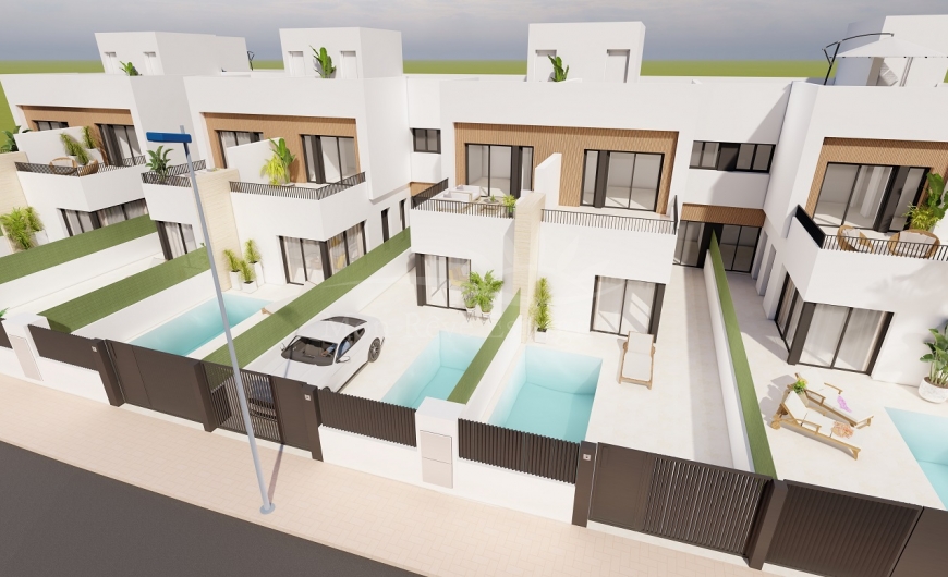 Nouvelle Construction - Maison jumelée - San Javier - Santiago de la Ribera