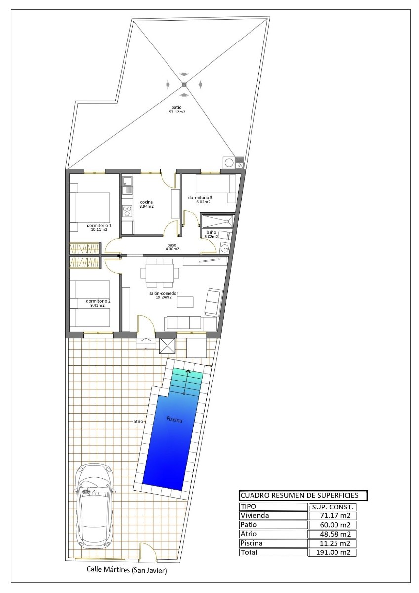 Immobilienplan