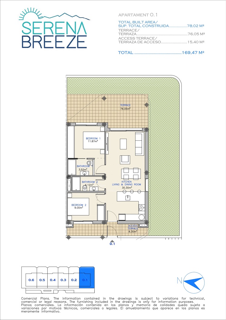 Apartamento · Obra nueva - Los Alcázares · La Serena Golf · Murcia · España