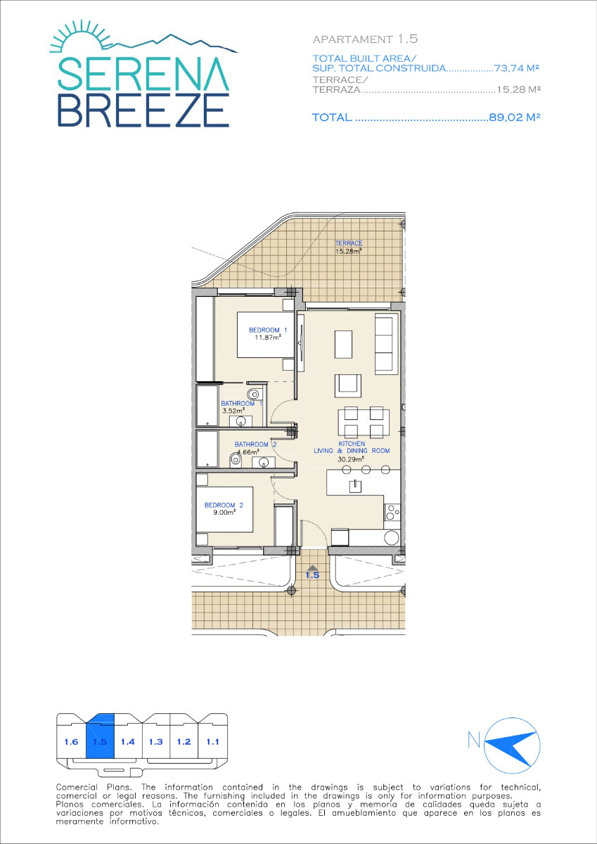 Apartamento · Obra nueva - Los Alcázares · La Serena Golf · Murcia · España