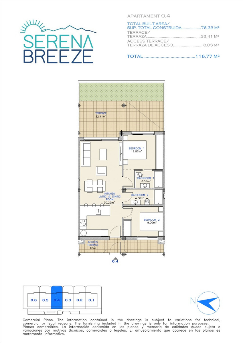Apartamento · Obra nueva - Los Alcázares · La Serena Golf · Murcia · España