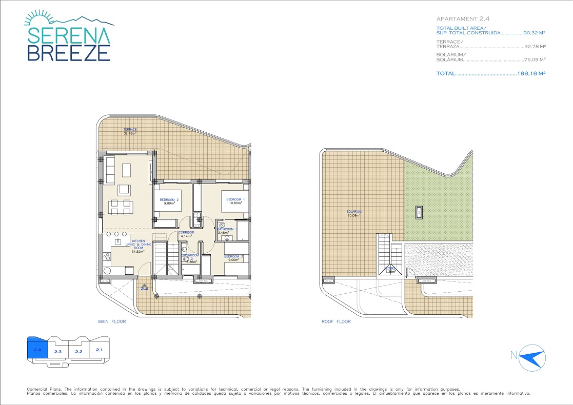 Apartamento · Obra nueva - Los Alcázares · La Serena Golf · Murcia · España