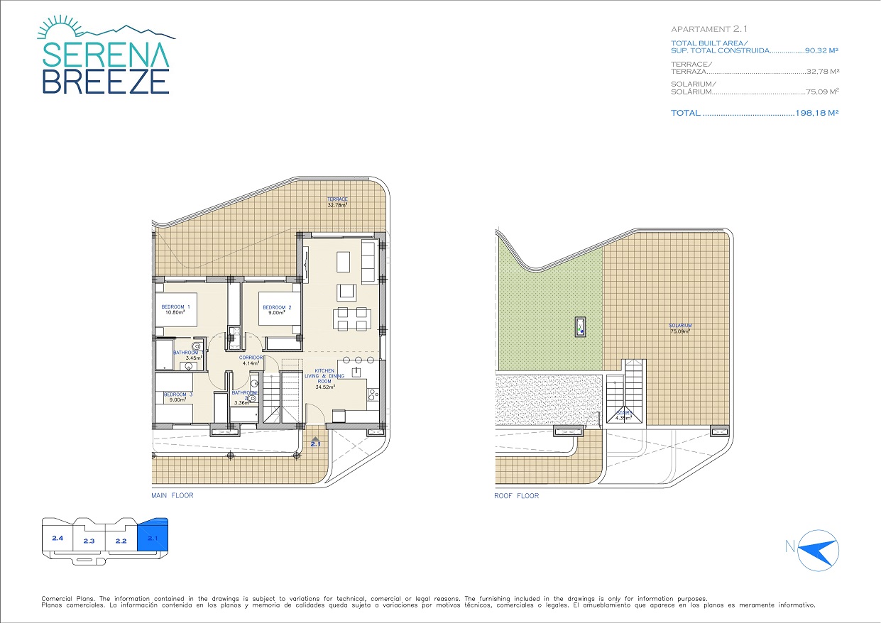 Apartamento · Obra nueva - Los Alcázares · La Serena Golf · Murcia · España