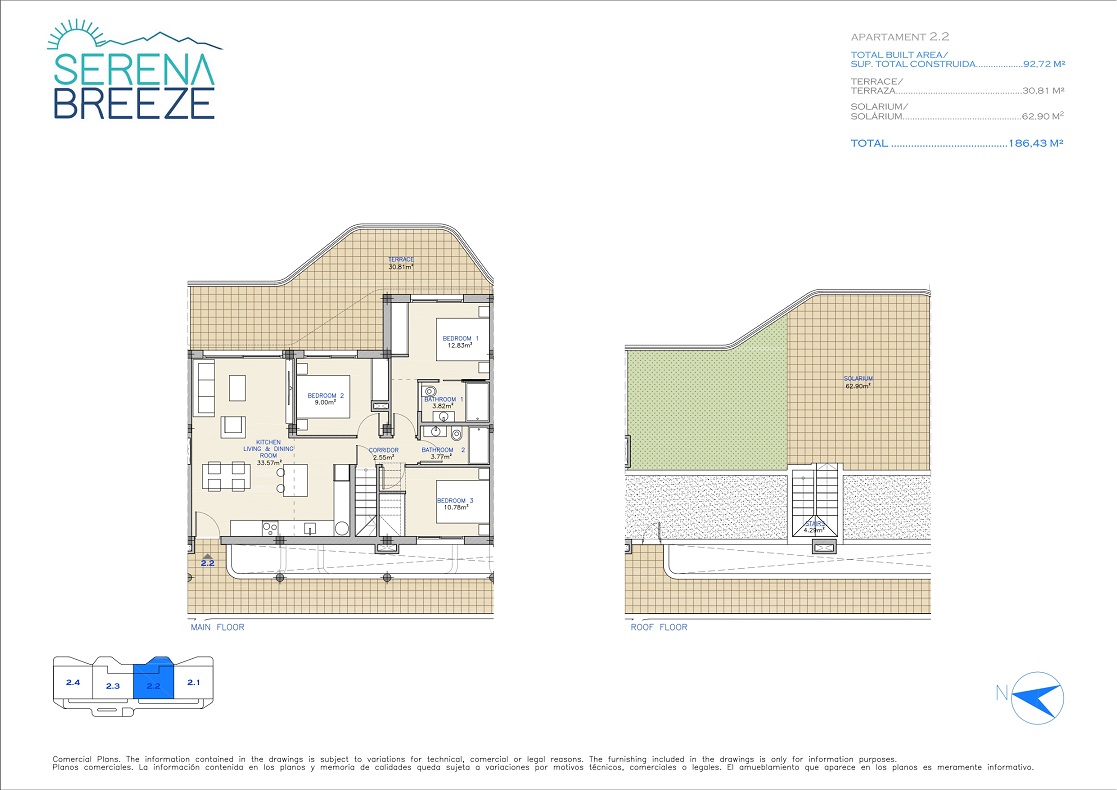 Apartamento · Obra nueva - Los Alcázares · La Serena Golf · Murcia · España