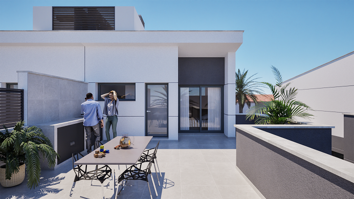 Doppelhaushälfte · Neue Gebäude - Los Nietos · Murcia · Spanien