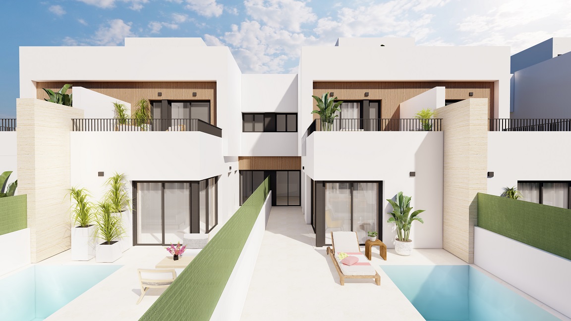 Doppelhaushälfte · Neue Gebäude - Santiago de la Ribera · Murcia · Spanien