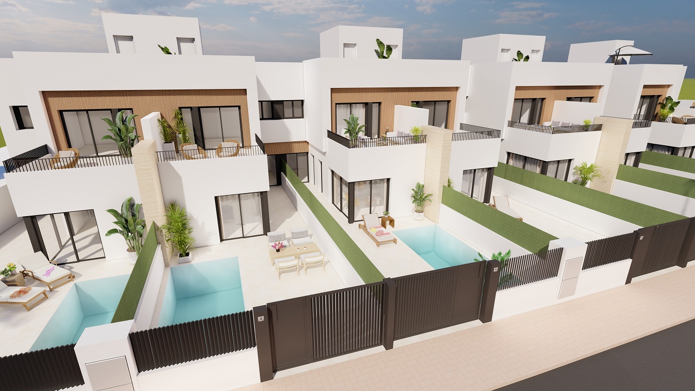Doppelhaushälfte · Neue Gebäude - Santiago de la Ribera · Murcia · Spanien