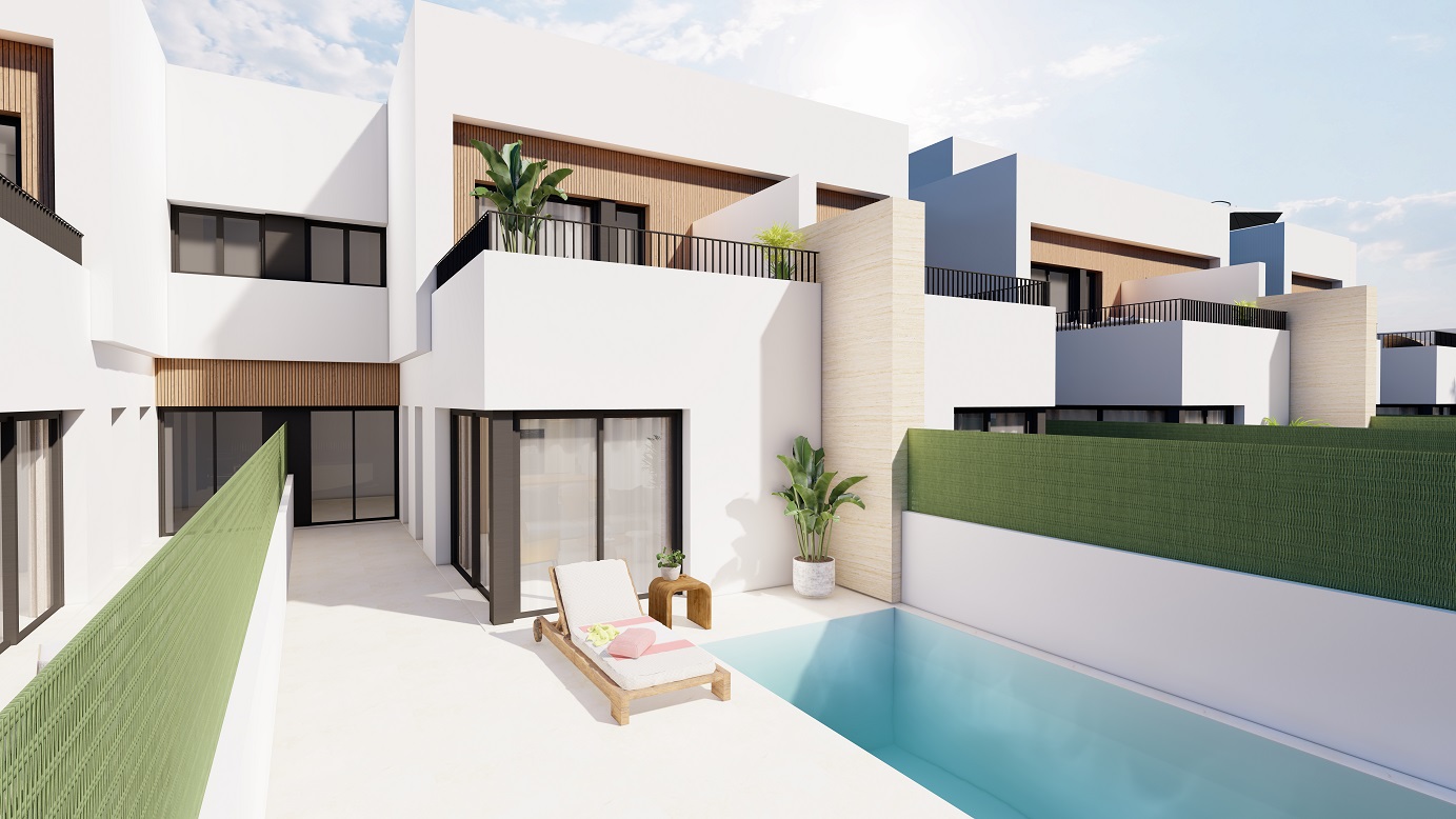 Doppelhaushälfte · Neue Gebäude - Santiago de la Ribera · Murcia · Spanien