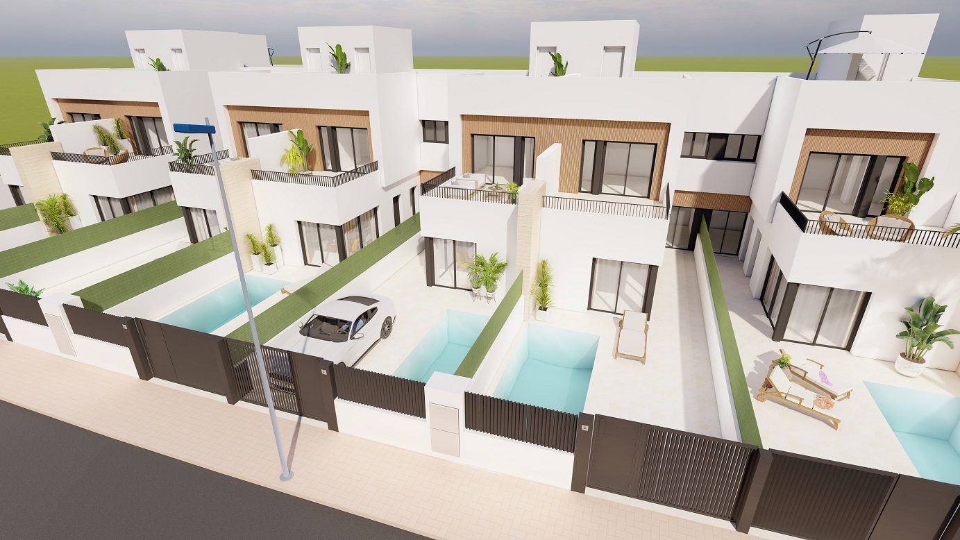 Doppelhaushälfte · Neue Gebäude - Santiago de la Ribera · Murcia · Spanien